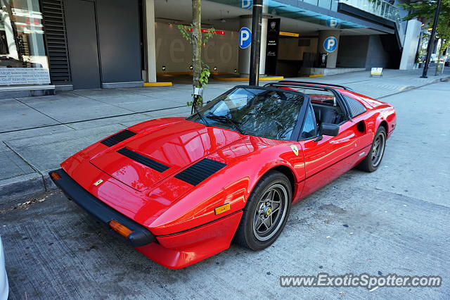 Ferrari 308 spotted in Vancouver, Canada