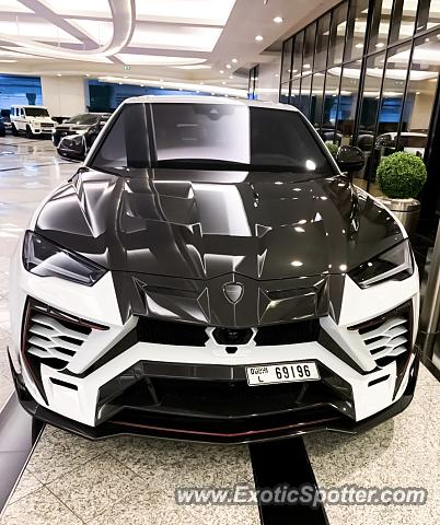 Lamborghini Urus spotted in Dubai, United Arab Emirates