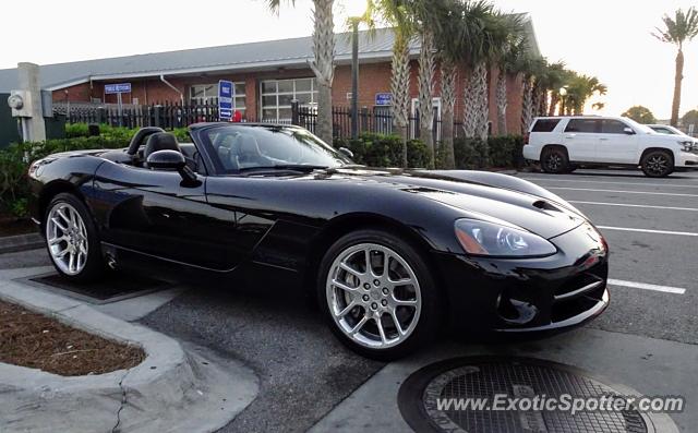 Dodge Viper spotted in Jacksonville, Florida