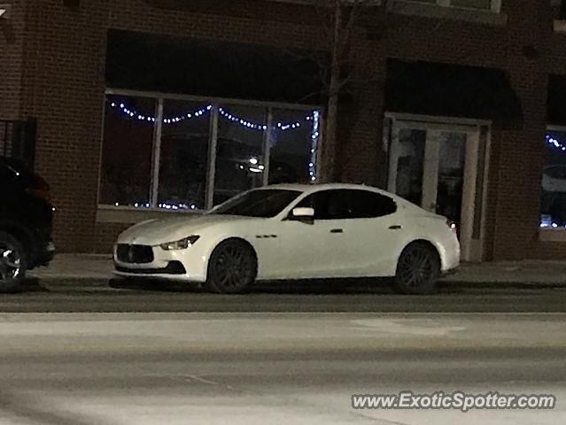 Maserati Ghibli spotted in Des Moines, Iowa