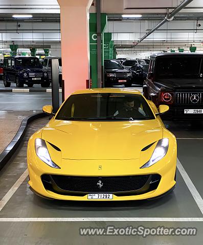 Ferrari 812 Superfast spotted in Dubai, United Arab Emirates