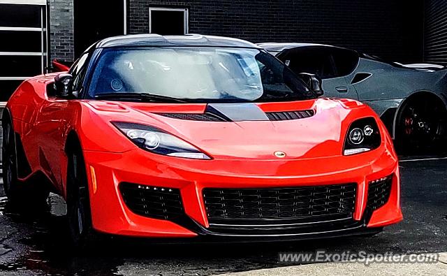 Lotus Evora spotted in Birmingham, Michigan