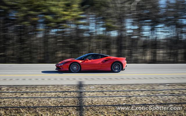 Ferrari F8 Tributo spotted in Columbus, Ohio