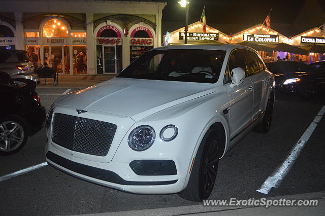 Bentley Bentayga spotted in Sarasota, Florida
