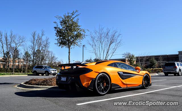 Mclaren 600LT spotted in Charlotte, North Carolina