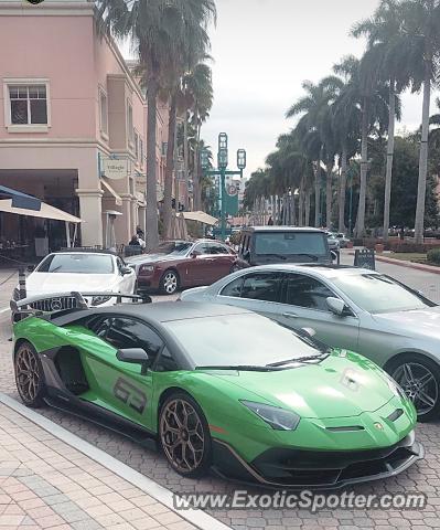 Lamborghini Aventador spotted in Boca Raton, Florida
