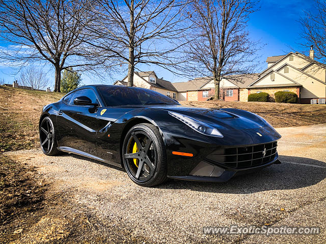 Ferrari F12 spotted in Bloomington, Indiana