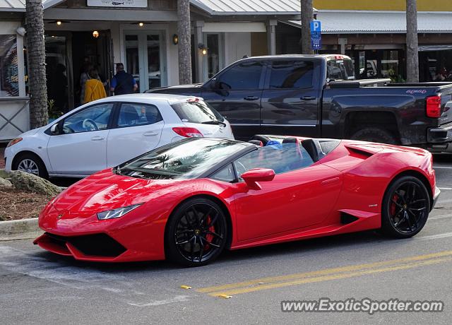 Lamborghini Huracan spotted in Jacksonville, Florida