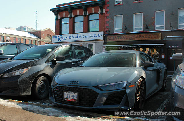 Audi R8 spotted in Ottawa, Canada