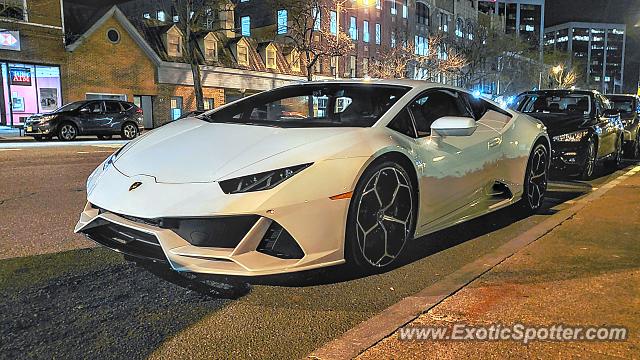 Lamborghini Huracan spotted in Morristown, New Jersey