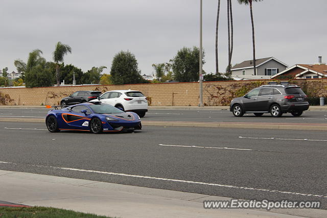 Mclaren 570S spotted in Newport Beach, California