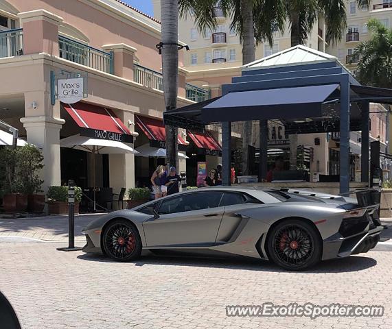 Lamborghini Aventador spotted in Boca Raton, Florida