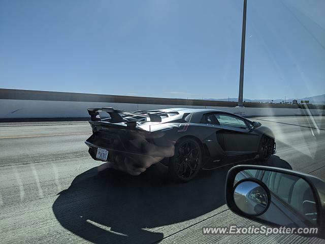 Lamborghini Aventador spotted in Las Vegas, Nevada