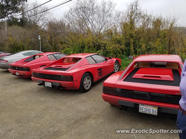 Ferrari Testarossa spotted in San Gregorio, California