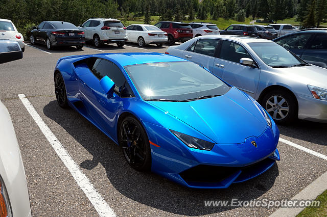 Lamborghini Huracan spotted in Calgary, Canada