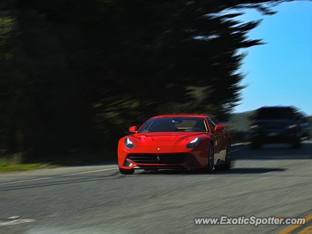 Ferrari 458 Italia spotted in Half Moon Bay, California