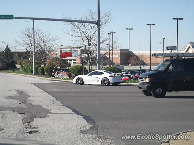 Porsche Cayman GT4 spotted in Cleveland, Ohio
