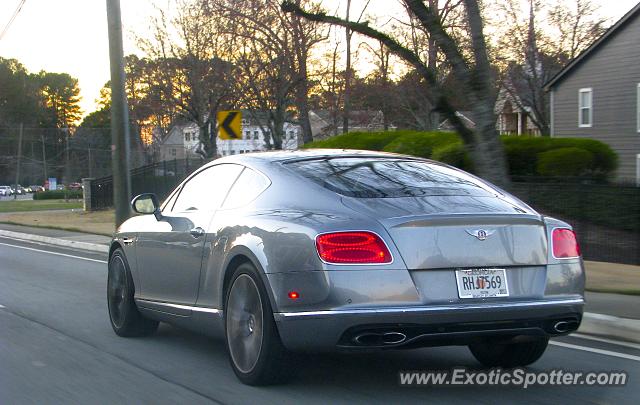 Bentley Continental spotted in Atlanta, Georgia