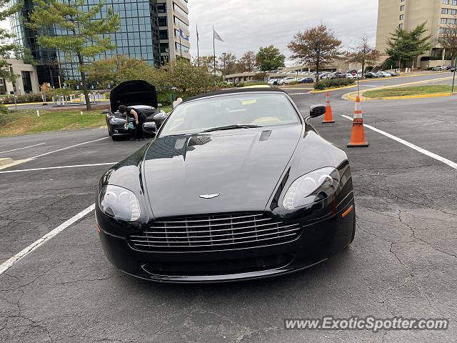 Aston Martin Vantage spotted in Tysons Corner, Virginia