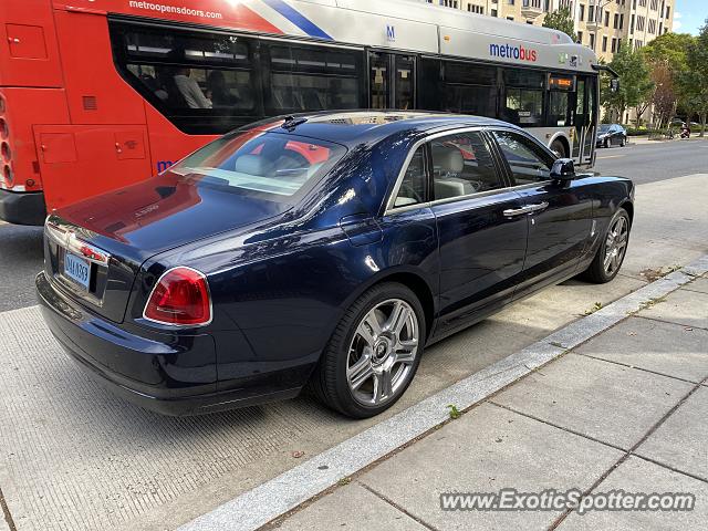 Rolls-Royce Ghost spotted in Washington DC, United States