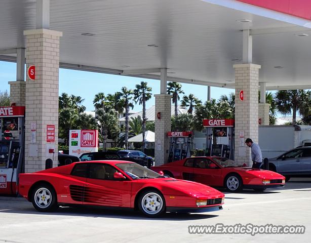 Ferrari Testarossa spotted in Jacksonville, Florida