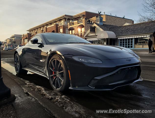 Aston Martin Vantage spotted in Wayzata, Minnesota