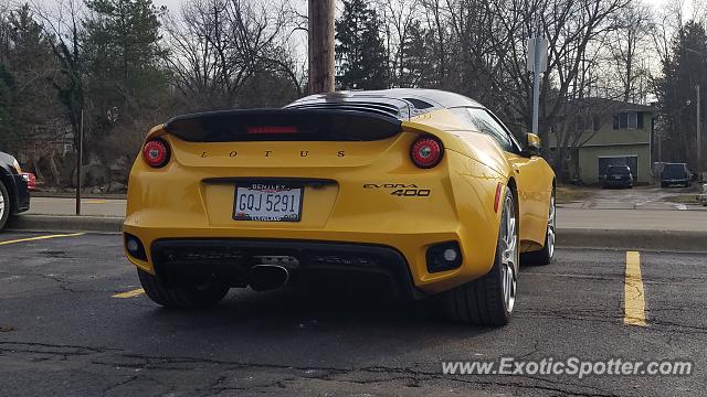 Lotus Evora spotted in Cleveland, Ohio