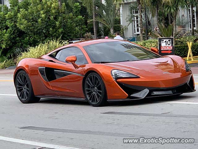 Mclaren 570S spotted in Miami, Florida