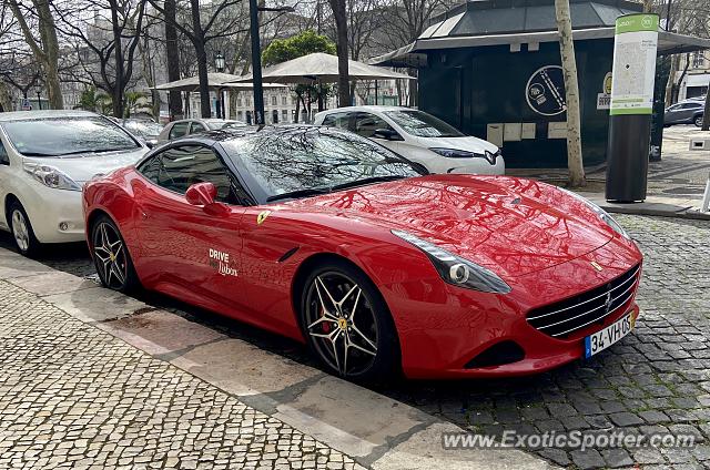 Ferrari California spotted in Lisboa, Portugal