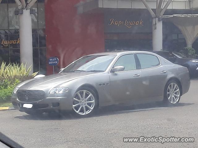 Maserati Quattroporte spotted in Serpong, Indonesia