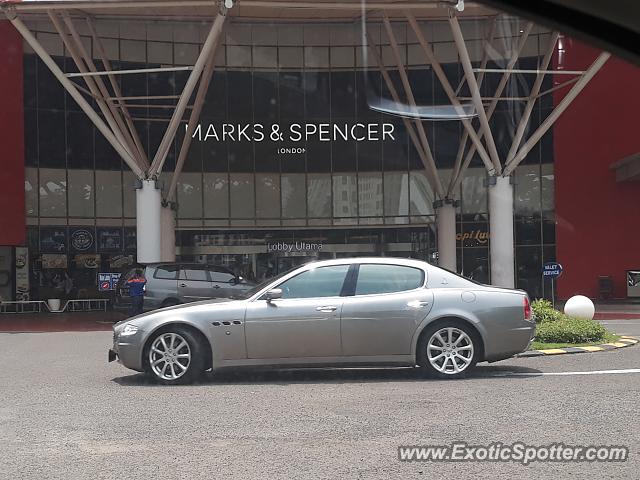 Maserati Quattroporte spotted in Serpong, Indonesia