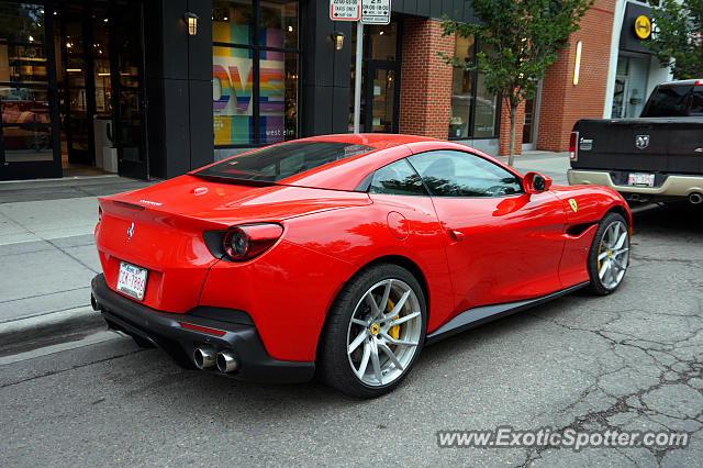 Ferrari Portofino spotted in Calgary, Canada