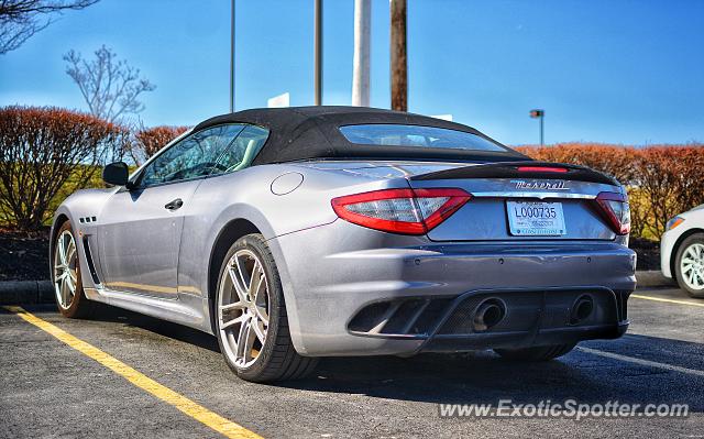 Maserati GranCabrio spotted in Columbus, Ohio