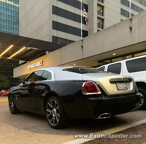 Rolls-Royce Wraith spotted in Toledo, Ohio