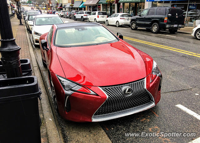 Lexus LC 500 spotted in Apex, North Carolina