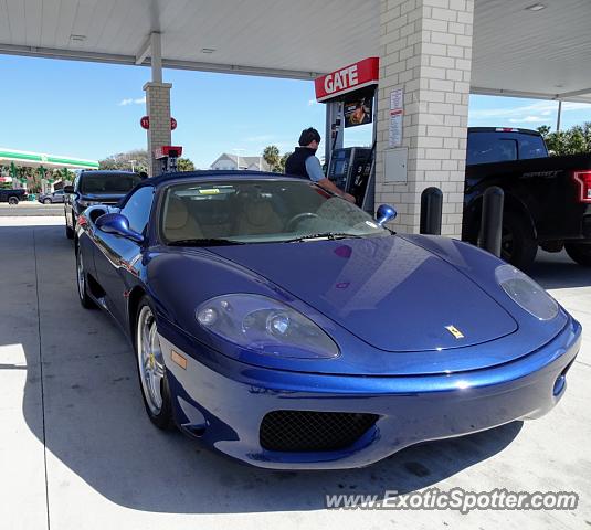 Ferrari 360 Modena spotted in Jacksonville, Florida