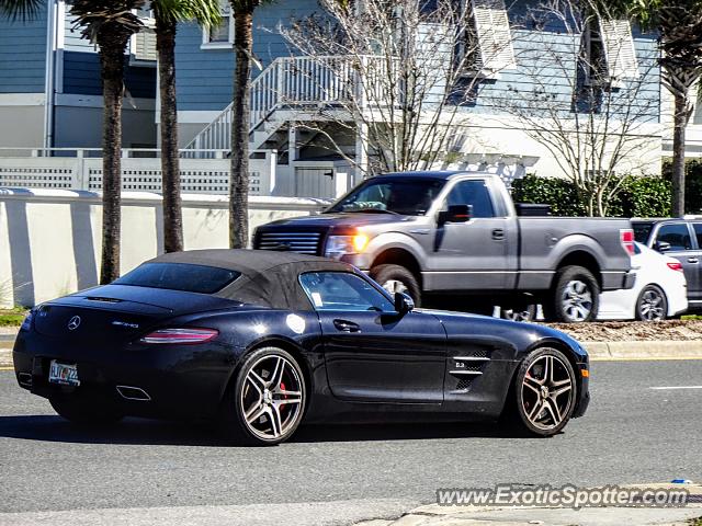 Mercedes SLS AMG spotted in Jacksonville, Florida