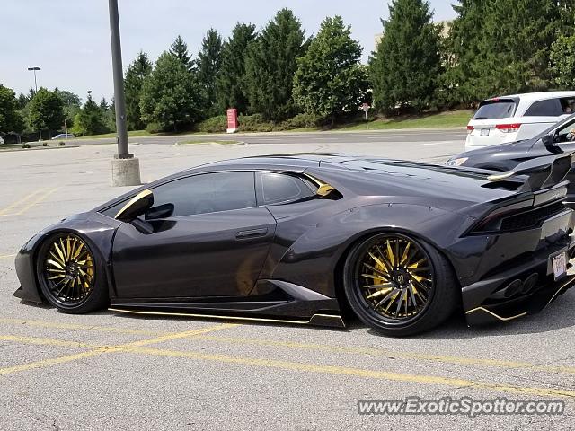 Lamborghini Huracan spotted in Montreal, Canada