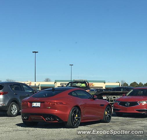 Jaguar F-Type spotted in Plainfield, Indiana