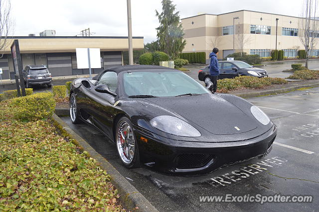 Ferrari 360 Modena spotted in Bellevue, Washington