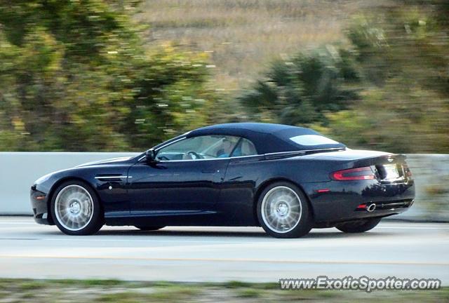 Aston Martin DB9 spotted in Amelia Island, Florida