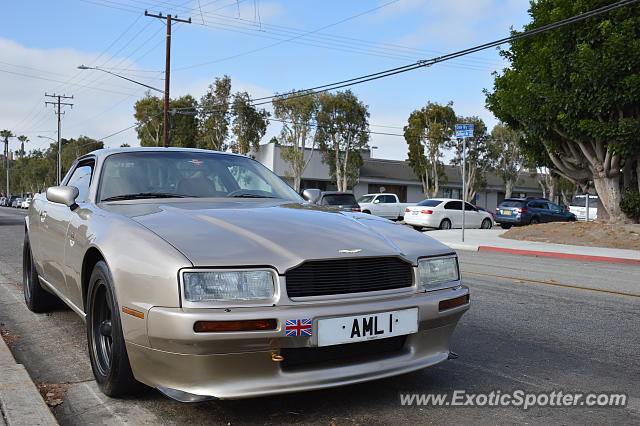 Aston Martin Virage spotted in Orange County, California