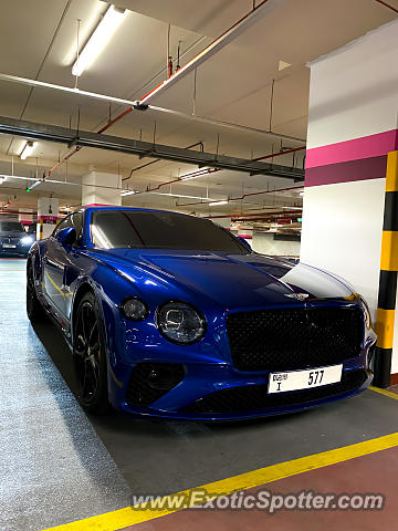 Bentley Continental spotted in Dubai, United Arab Emirates
