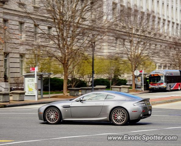 Aston Martin Vantage spotted in Washington DC, United States