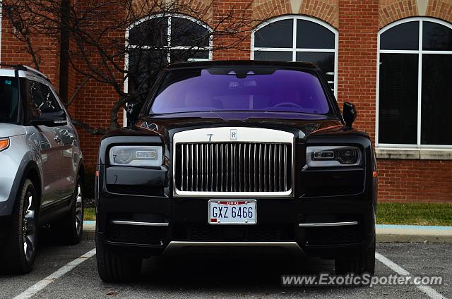 Rolls-Royce Cullinan spotted in Columbus, United States