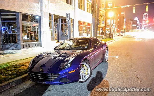 Ferrari California spotted in Charlotte, North Carolina