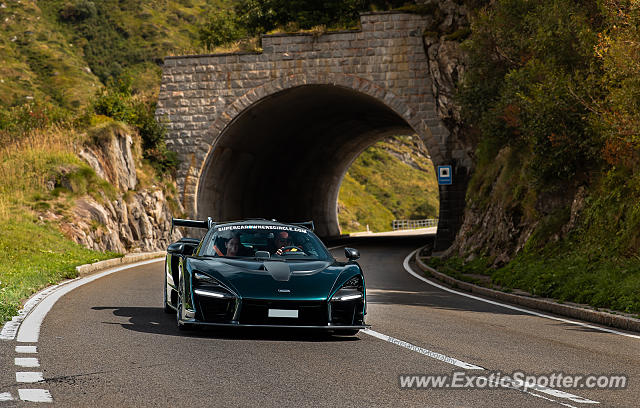 Mclaren Senna spotted in Andermatt, Switzerland