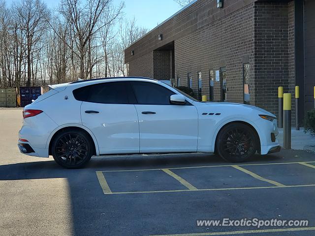 Maserati Levante spotted in Cleveland, Ohio