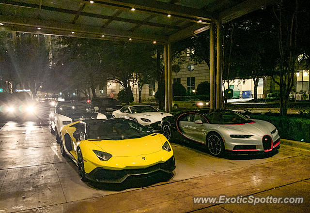 Bugatti Chiron spotted in Dallas, Texas