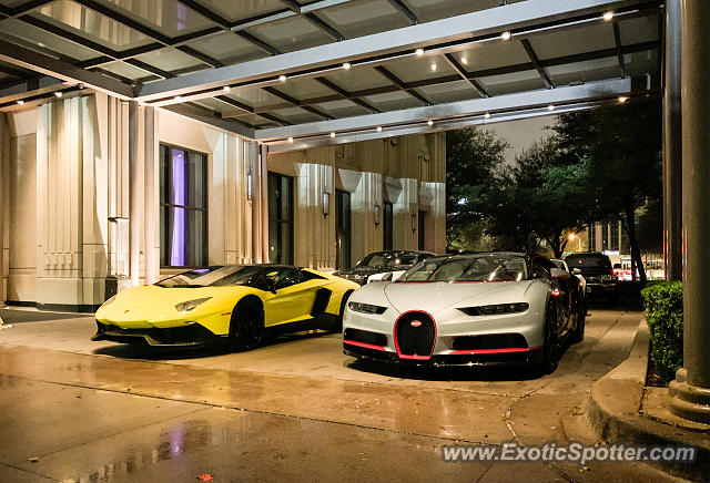 Bugatti Chiron spotted in Dallas, Texas